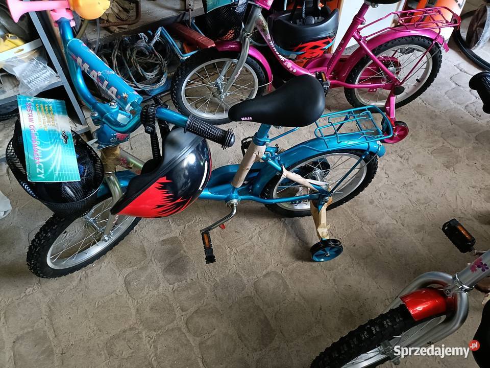 Rowerki nowe Maja Gucio Koła 16 mazowieckie Tłuszcz