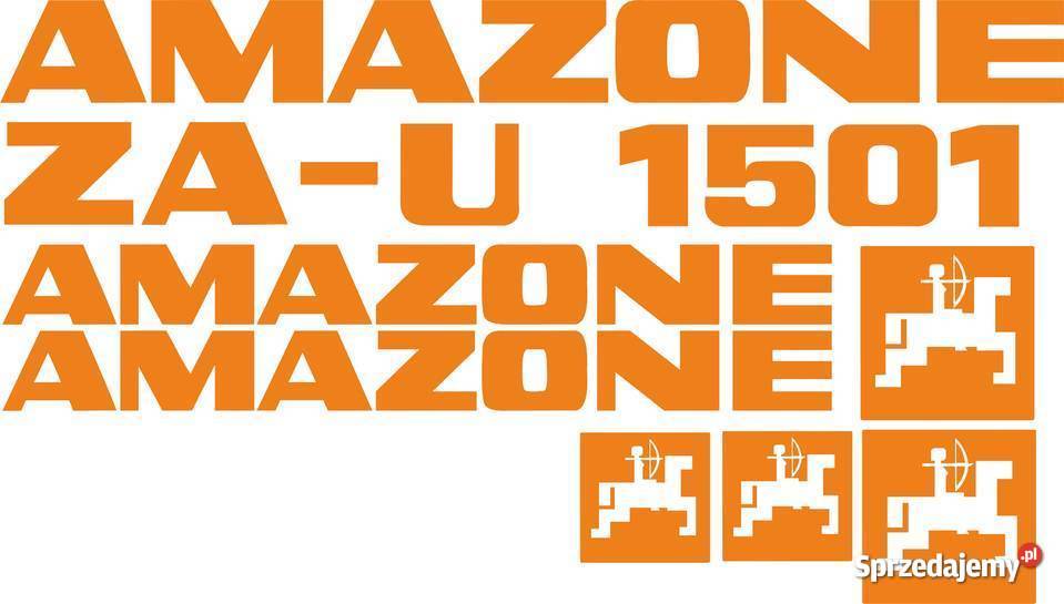 Naklejki Amazone U 1501 Pozostałe sprzedam