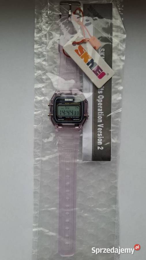 Nowy zegarek przezroczysty marki SKMEI 2056