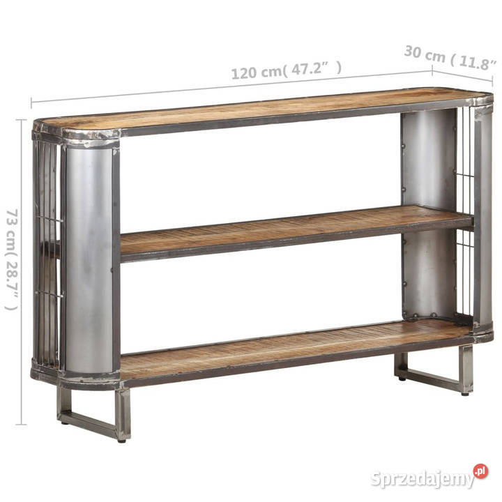 Szafka 120x30x73 lite drewno mango WM321951 mazowieckie Warszawa