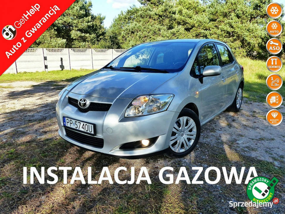 Toyota Auris 14 VVTI Sol GAZLPGClimatronicPełna garażowany Auris