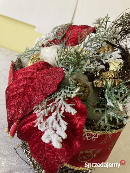 Stroik Bożonarodzeniowy Świąteczny HandMade Czerwionka-Leszczyny