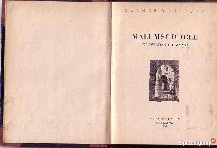 9233 MALI MŚCICIELE OPOWIADANIA HASSANA OWANES Czyrna