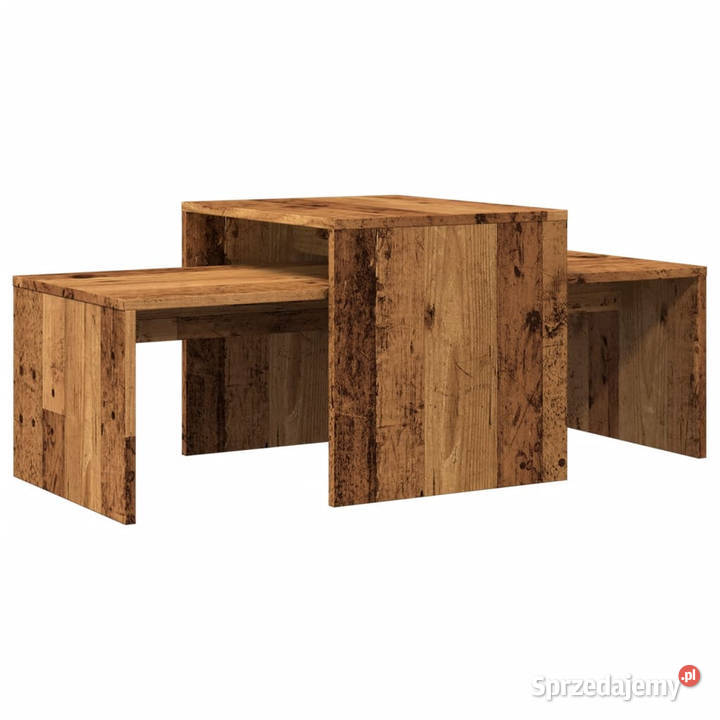 Stolik kawowy stare drewno 100x48x40 WM856054 Warszawa