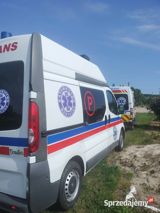 ambulans 105KM Trafic lubuskie Drągowina