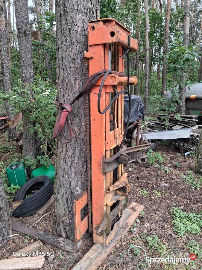 Maszt widlaka Burzenin