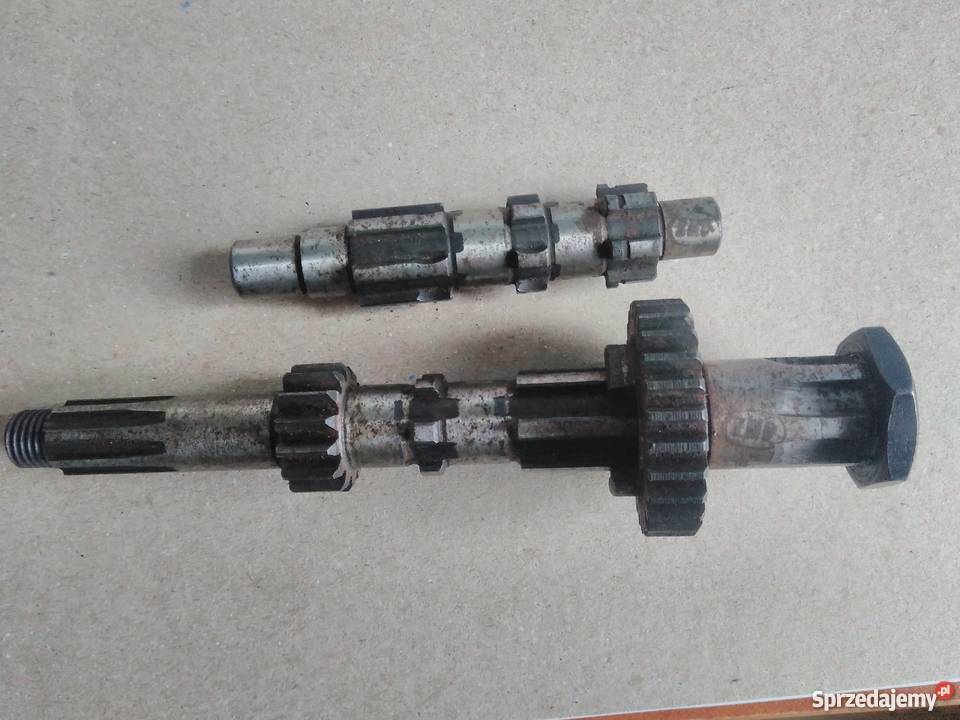 Nowe PRL części skrzyni WSK 125 ZMD Silniki i osprzęt