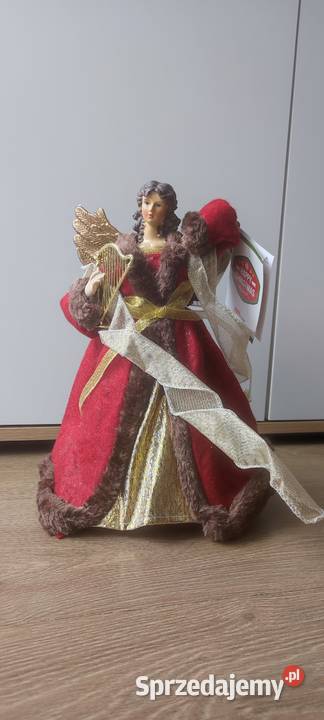 Figura tradycyjny anioł święta czubek i do