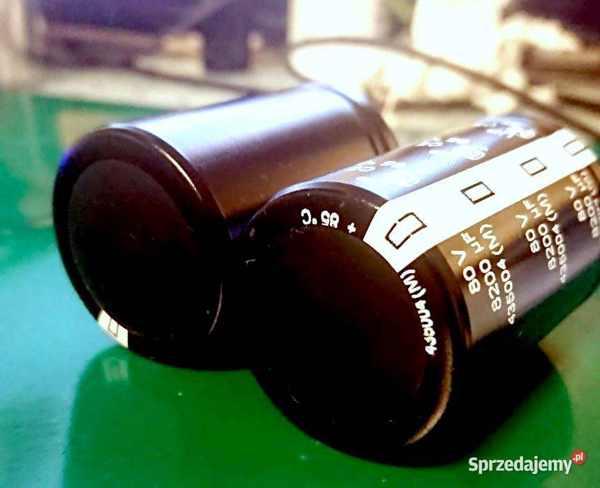 2x Kondensator Panasonic Matsushita 8200uF 80V Tarnów