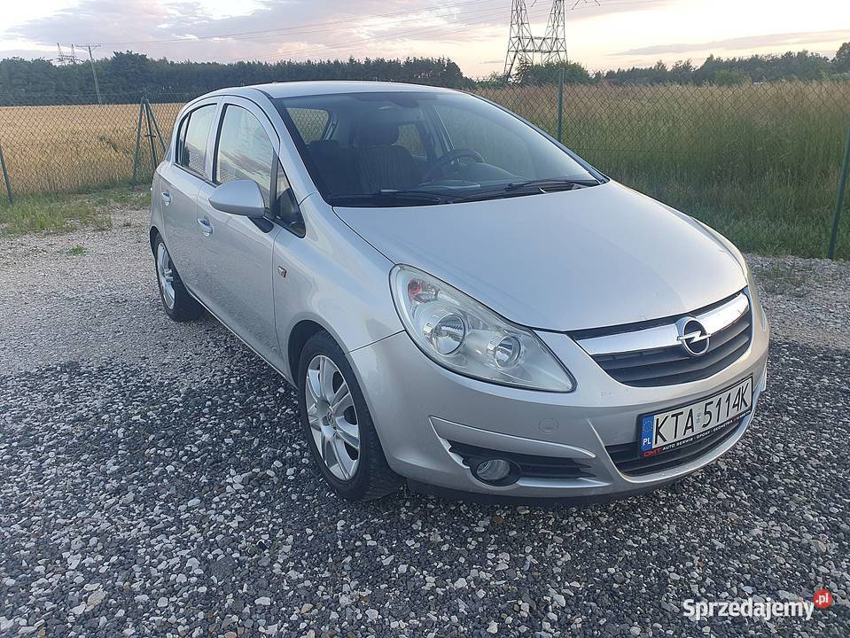 OPEL CORSA 12 BENZYNA 2008 małopolskie