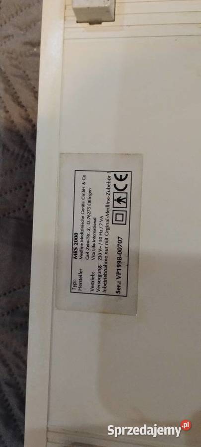 Materac magnetyczny rehabilitacja MRS 2000 Vita Sprzęt medyczny