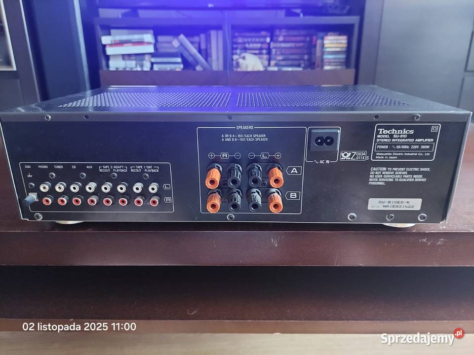 Technics SU810 Wzmacniacze i pokrewne Audio łódzkie