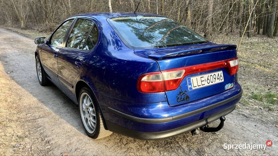 Seat Toledo 19 TDI 110 ASV Top Czarne Skóry elektrycznie ustawiane fotele lubelskie Milejów