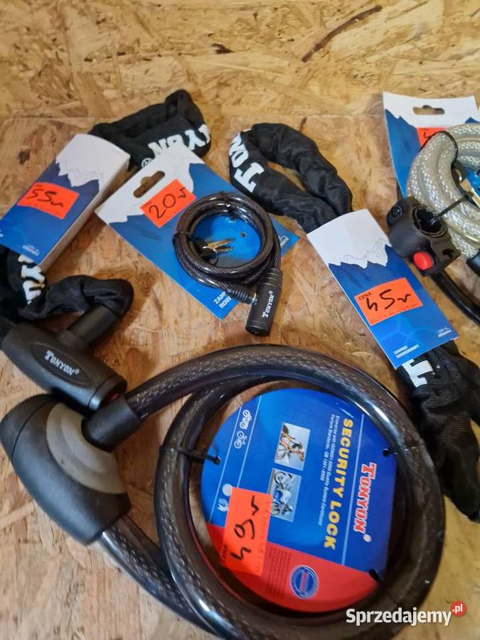 Zabezpieczenie rowerowe linka rowerowa Blokada wielkopolskie Głogowa