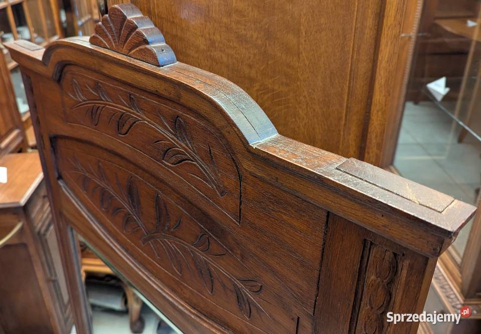 Piękne dębowe lustro secesyjnesklep Dąbrowa Meble Dąbrowa Górnicza