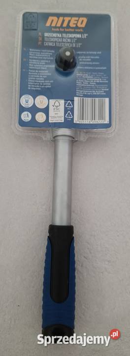 NITEO grzechotka teleskopowa 12 72T CrV NOWA Ełk sprzedam