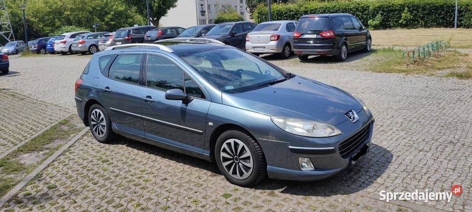 Peugeota 407SW 20 diesel 2006 Rok produkcji 2007 łódzkie