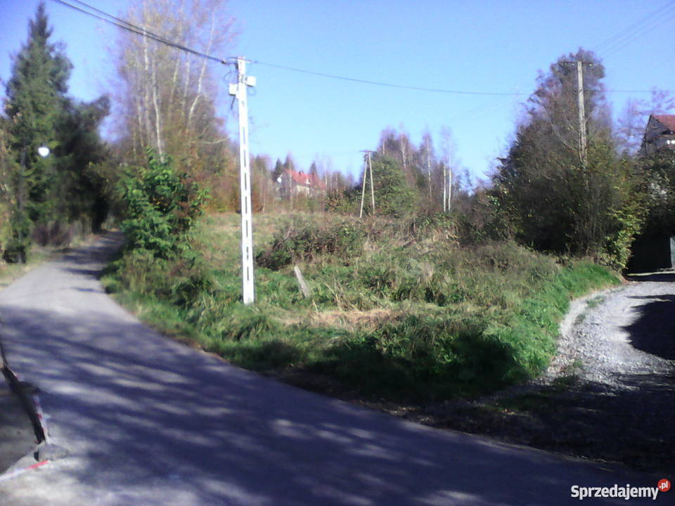 SPRZEDAM DZIAŁKĘ BUDOWLANĄ W PCIMIU telefon Pcim