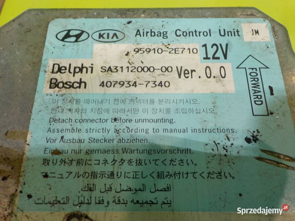 HYUNDAI TUCSON I LIFT 20 CRDI 10r sensor modul Suków