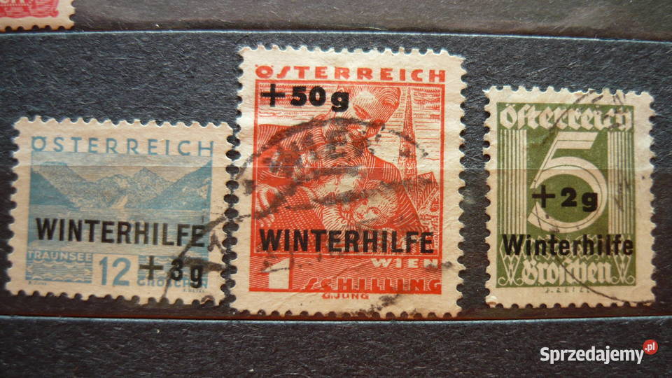 Znaczki Austria Winterhilfe Myszków