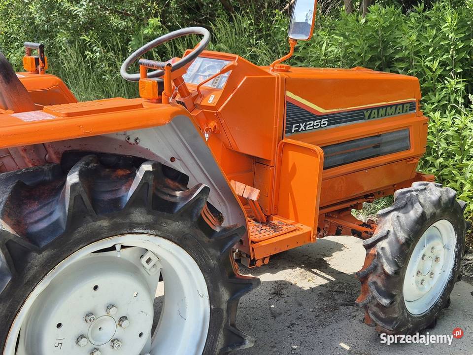 Traktorek traktor YANMAR FX255D 25 44 Wspomaganie kierownicy Małuszyn sprzedam