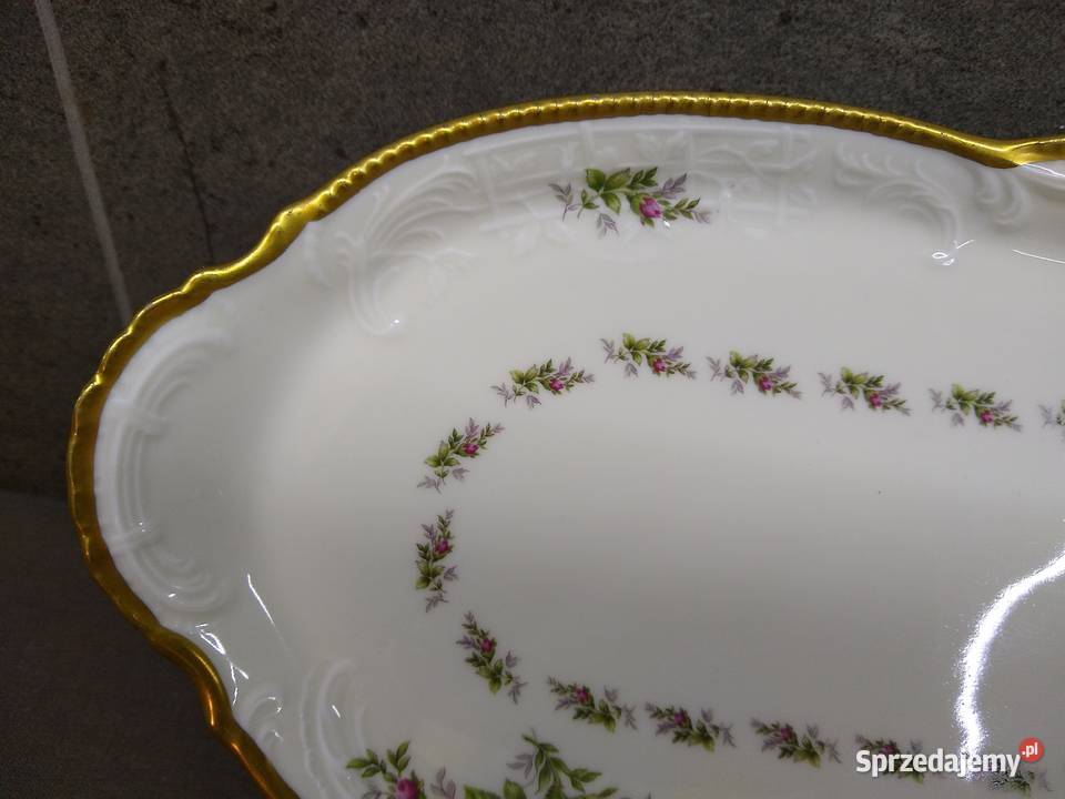Półmisek królewski Rosenthal Moosrose 36 Kalisz
