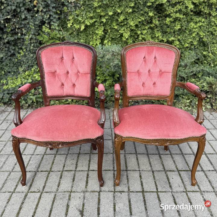 ARTexpert Para foteli Filip Ludwik fotel Meble Dobrzany