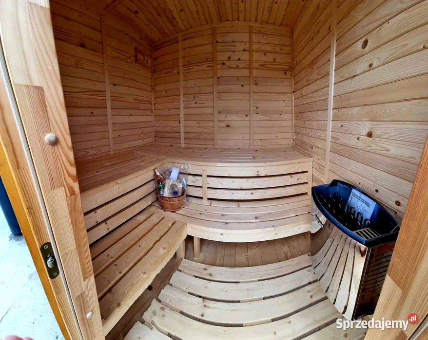 SAUNA OGRODOWA CUBE LUX 220 x 220 z SZYBĄ Wrocław sprzedam