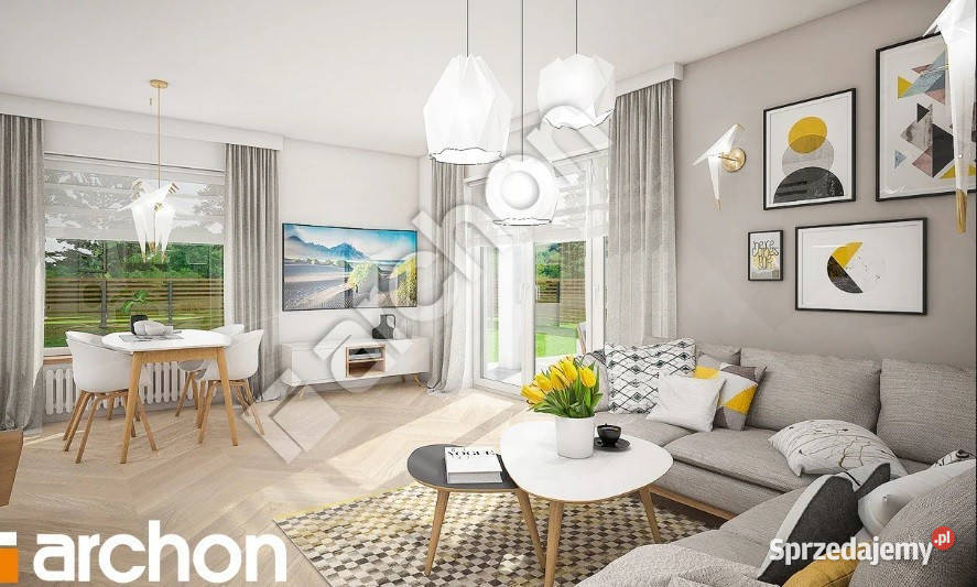 Dom w stanie surowym otwartym Naprawa 155m2 Domy