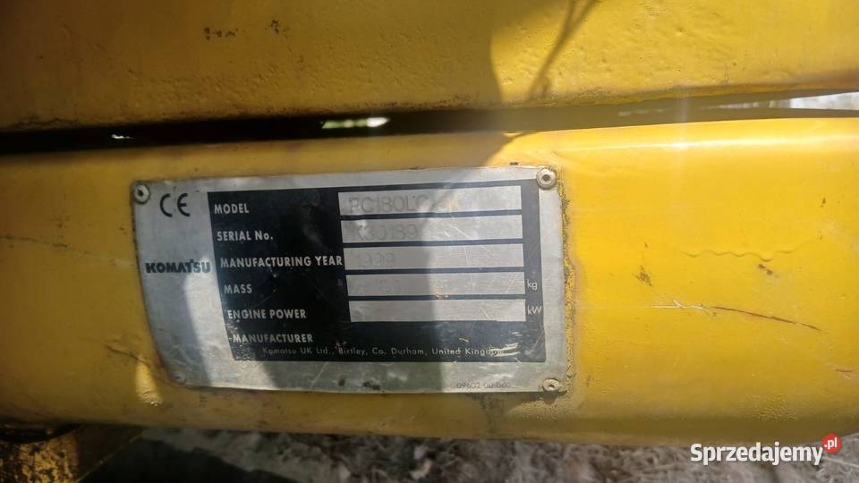 Komatsu PC180LC Jerzmanowice