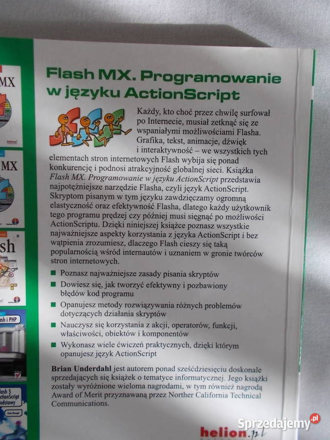 Flash MX Programowanie w języku ActionScript wielkopolskie Poznań