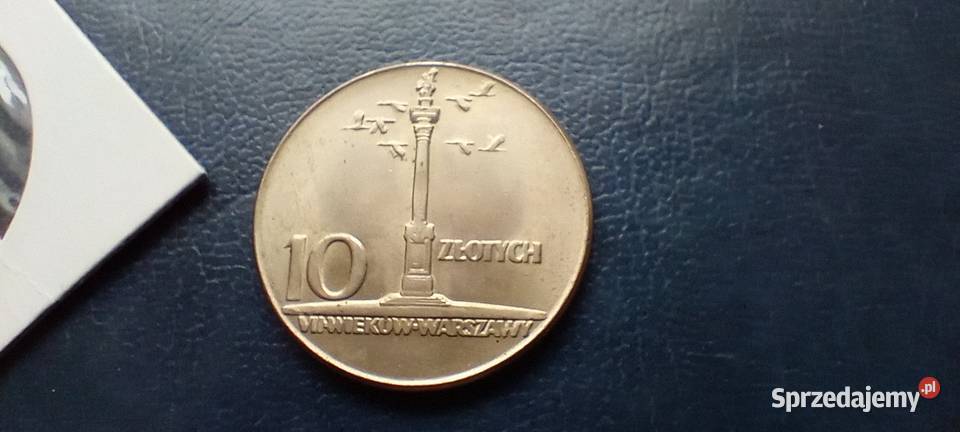 Stare monety 10 złotych 1965 Kolumna PRL Polska podkarpackie Lesko sprzedam
