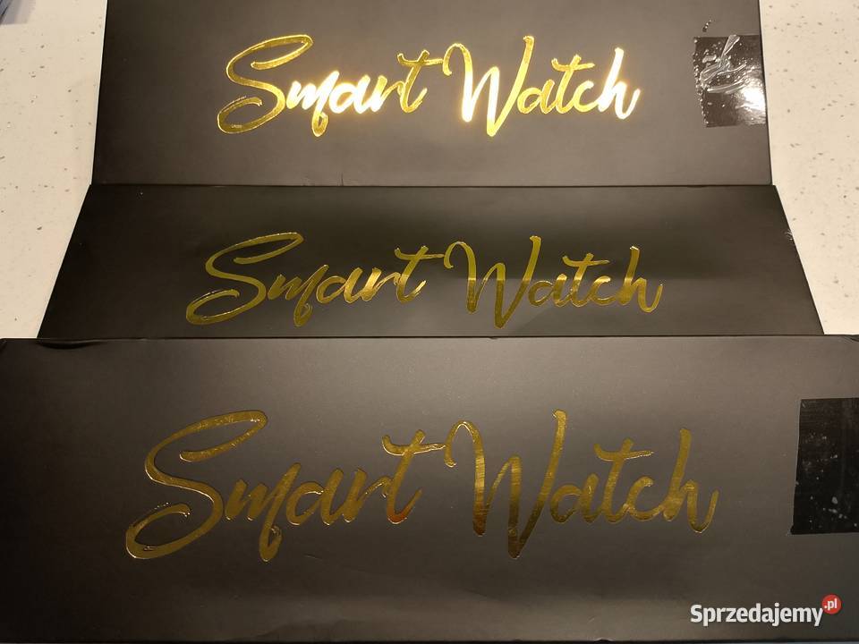 Smartwatch Fitness Tracker złoty z akumulatorem