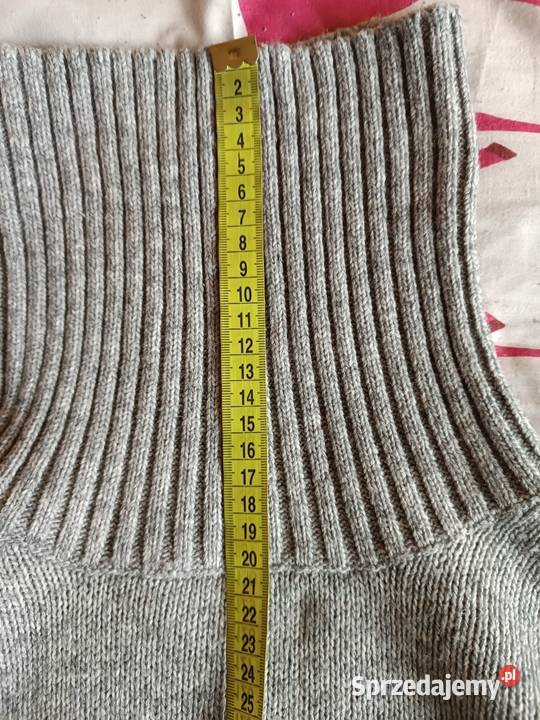 Golf szary ciepły H&M