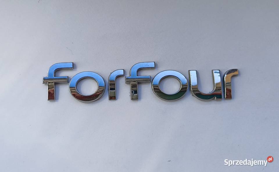 Emblemat napis Smart Forfour I 0406r osobowe