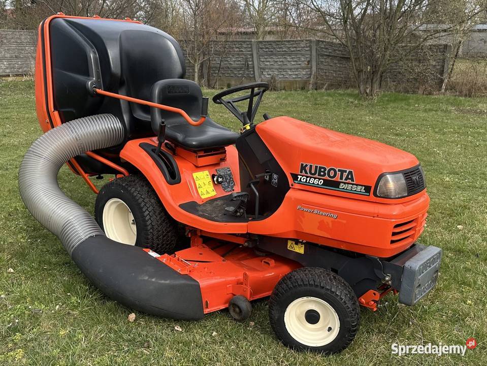 Traktorek kosiarka KUBOTA TG1860 diesel Milicz