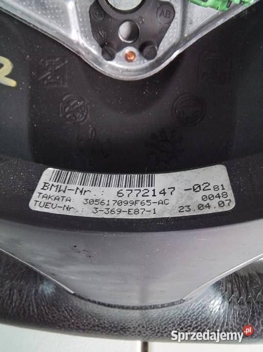 M622 KIEROWNICA SKÓRA MULTI BMW E92 6772147 Kierownice Opole Lubelskie