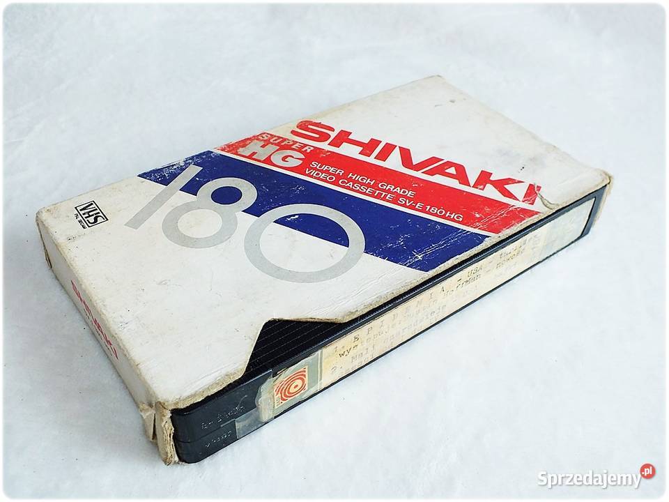 Kaseta VHS GoldStar 180 minut Filmy Epidemia Żary