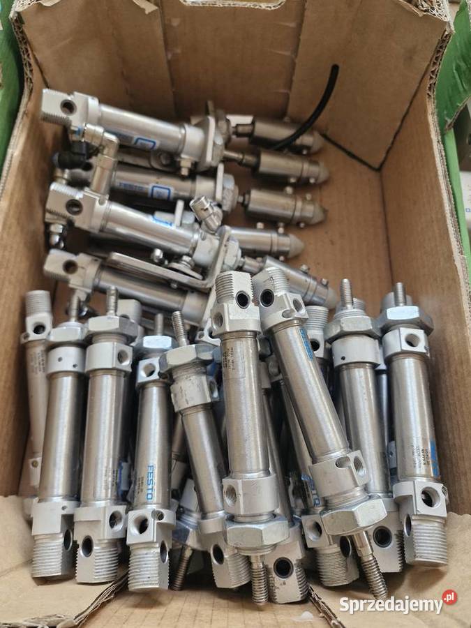 Festo SMC Bibus Menos Metal Work siłowniki