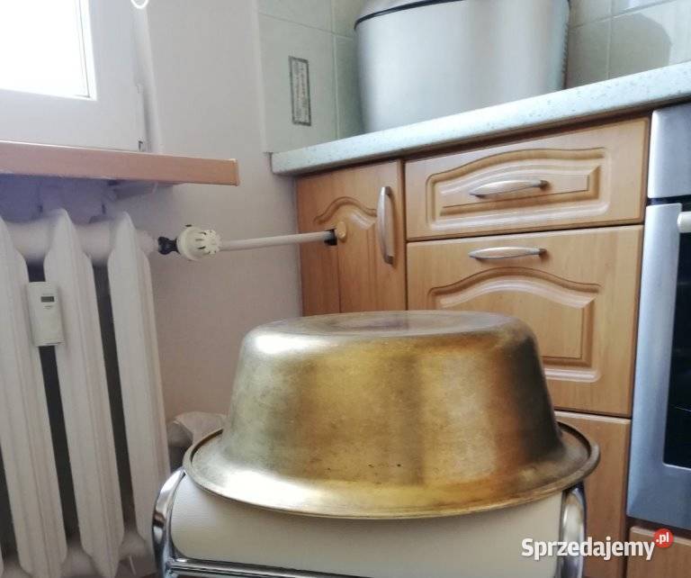 Duża miedziana misa Lublin