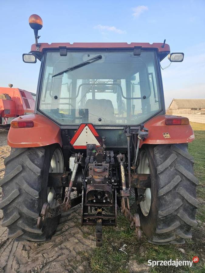 Ciągnik rolniczy holland L85 z turem Wólka Somiankowska