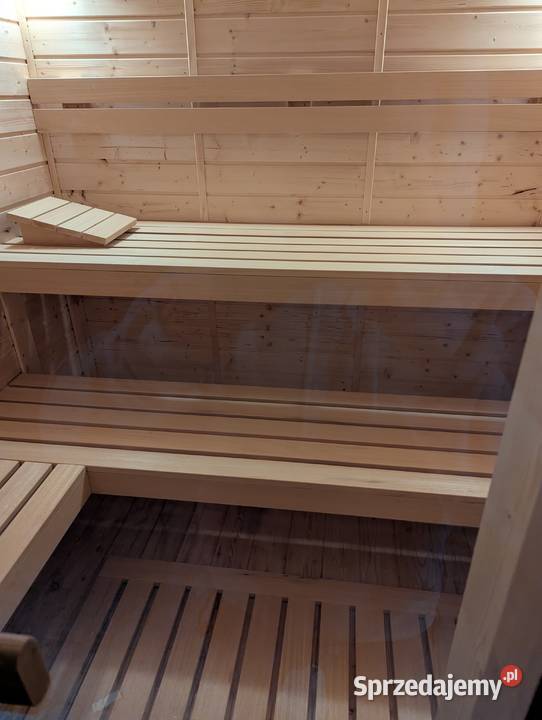 Sauna ogrodowa fińska premium izolowana 8kw Oleśnica