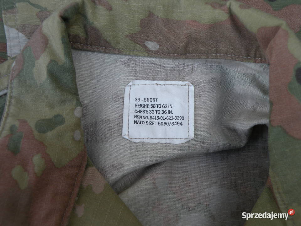 Bluza ACU multicam OCP 33 short FEMALE