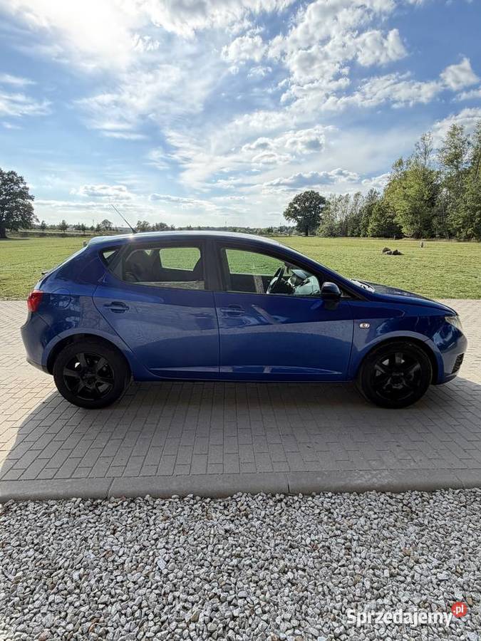 Seat Ibiza 4 6j 2009 niebieski lubuskie Bytom Odrzański
