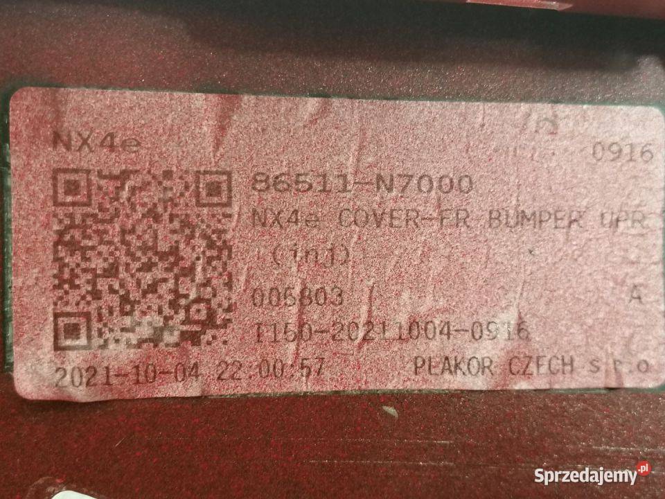 HYUNDAI TUCSON IV 20 ZDERZAK PRZEDNI Pleszew