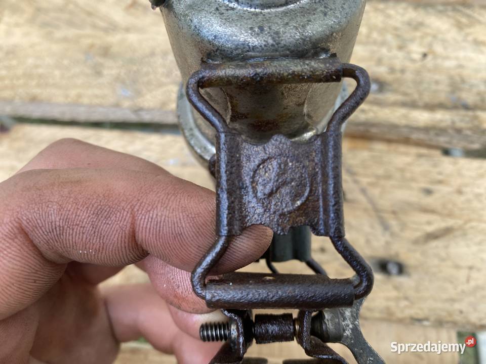 LAMPA KARBIDOWA PRZEDWOJENNA ROWEROWA KAMIŃSKI Rowery i akcesoria małopolskie Kraków