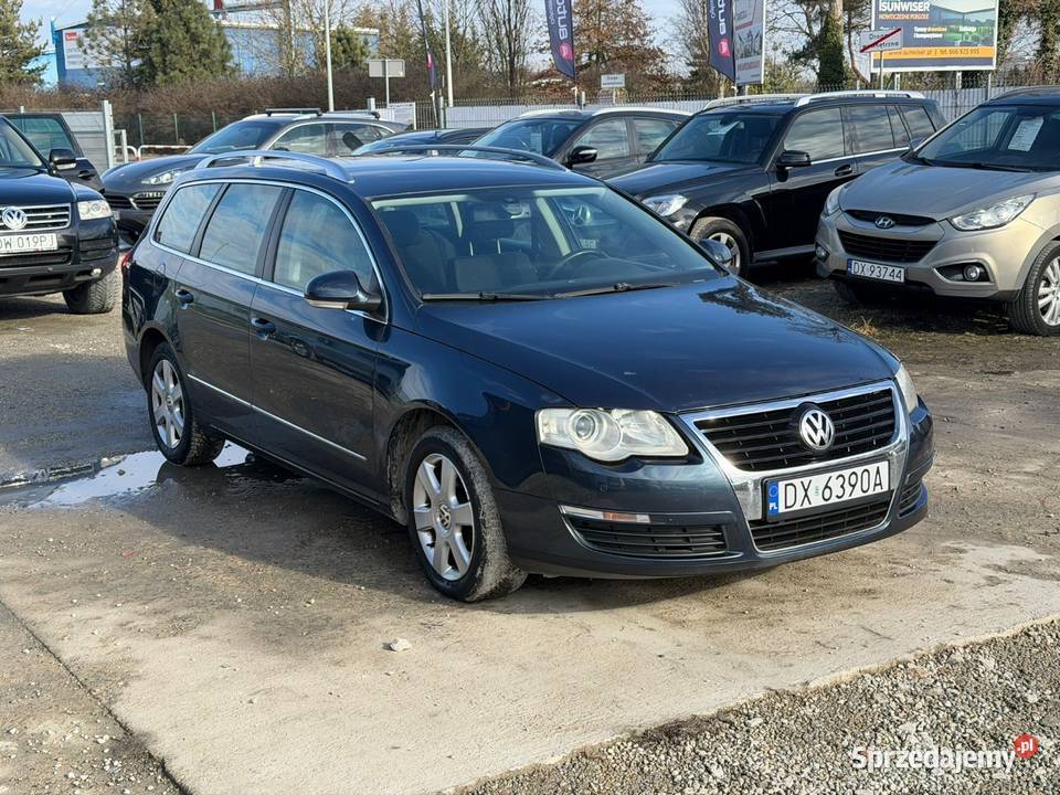 Volkswagen Passat B6 20 Benzyna 2007r Klima PDC dolnośląskie Wrocław