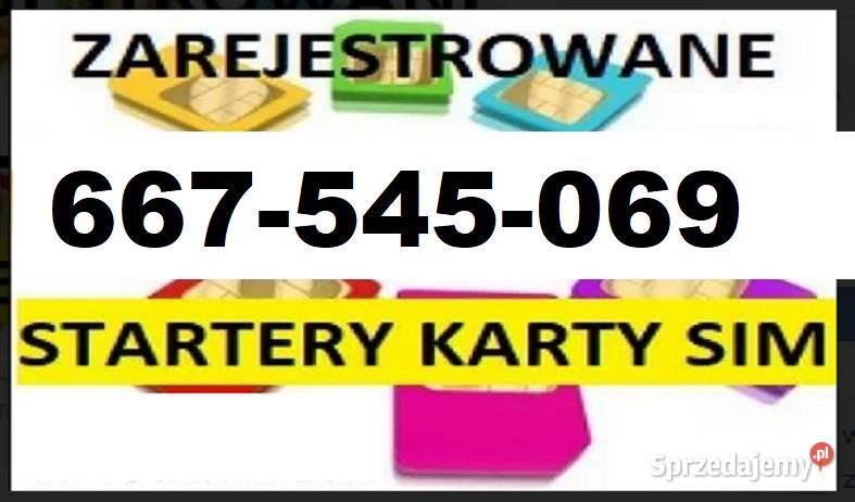 KARTA SIM ANONIMOWE porejestracji prepaid Katowice sprzedam