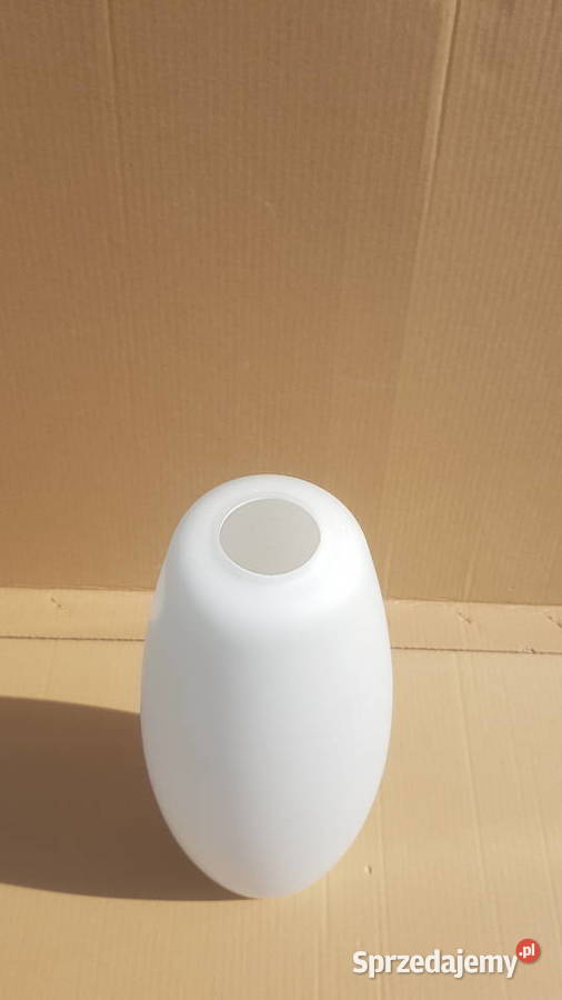 Klosz do lampy CYGARO długi i wąski MURANO biały Warszawa