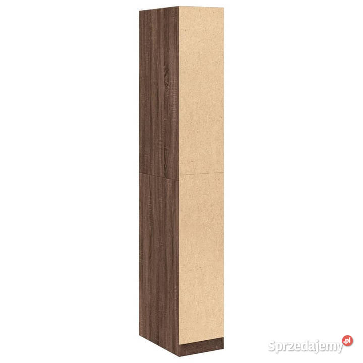 Szafa brązowy dąb 30x50x200 materiał Szafy i garderoby sprzedam